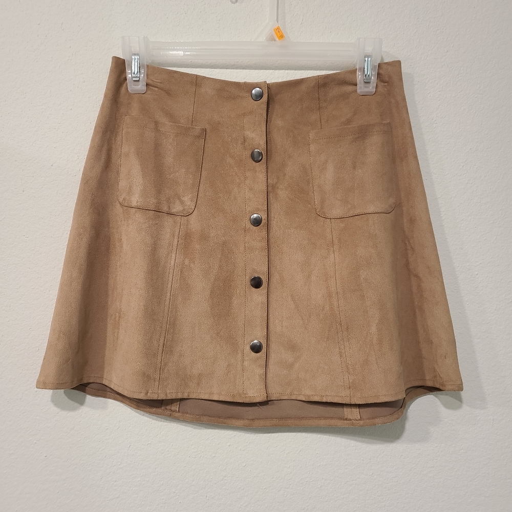 Suede shirt
